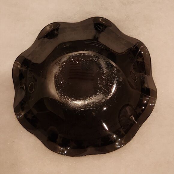 VIntage First Lunar landing of mankind Apollo 11 1969 glass commemorativ… - Picture 4 of 4